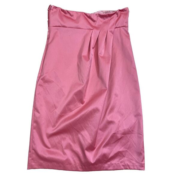 The Limited Pink Satin Mini Dress Size 8 NWT - Picture 2 of 5